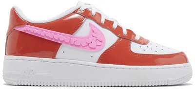 Nike Air Force 1 Low Grade School Valentines Day 2023 FD1031-600 Youth Size