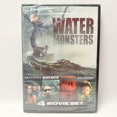Water Monsters 4 Movie Set DVD Anaconda Black Water Red Water New Sealed