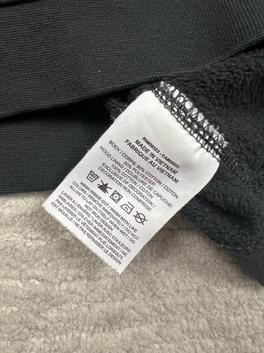 Nike Hoodie Boys XL Black Long Sleeve Pocket Cotton Blend - Picture 10 of 10