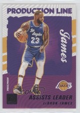 2021-22 Panini Donruss Production Line Press Proof Purple LeBron James #7 x3y