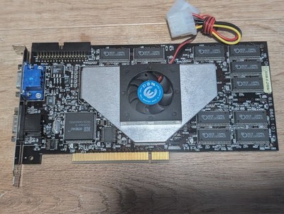 3dfx Voodoo2 12MB PCI - STB Systems - TENNMAX Stealth V2 Cooler - Tested