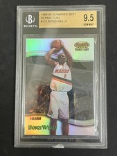 Bonzi Wells RC 1998-99 Topps Bowman's Best /400 BGS 9.5 400/400 Refractor #111