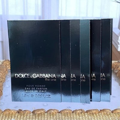 The One for Men Eau de Parfum by Dolce&Gabbana 1.5ml sprays pack of 6