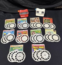 VINTAGE LOT OF 10 GAF VIEW- MASTER REELS 2 Viewers Buck Rogers Disney Casper