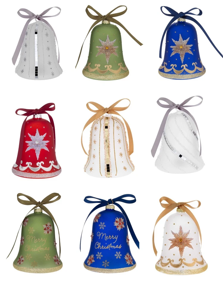 Campanelle Natalizie con LED Bagutta in Resina – Decorazioni Luminose