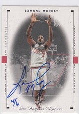 NBA 01 02 Upper Deck BuyBack auto Lamond Murray 6