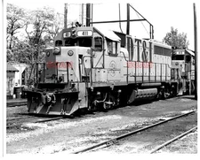 25FF831 RP 1979 DETROIT TOLEDO IRONTON RAILROAD LOCO #411 410 SPRINGFIELD OHIO