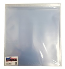 USDISC Record Outer Sleeves 12", LP, OPP, 2mil Sealable Flap Clear Lot