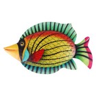 Cartoon Tropical Fish Wall Art Decor Garden Yard Creative Iron Fish Decor