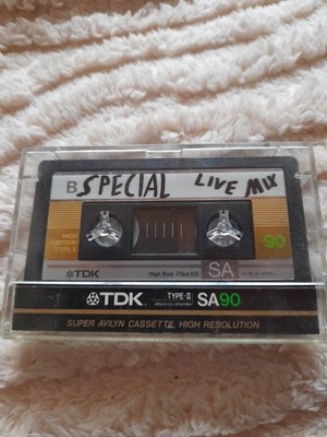 TDK SA 90  Chrome 90 Audio Kassette Cassette Tape | 1 x bespielt | Sonderedition