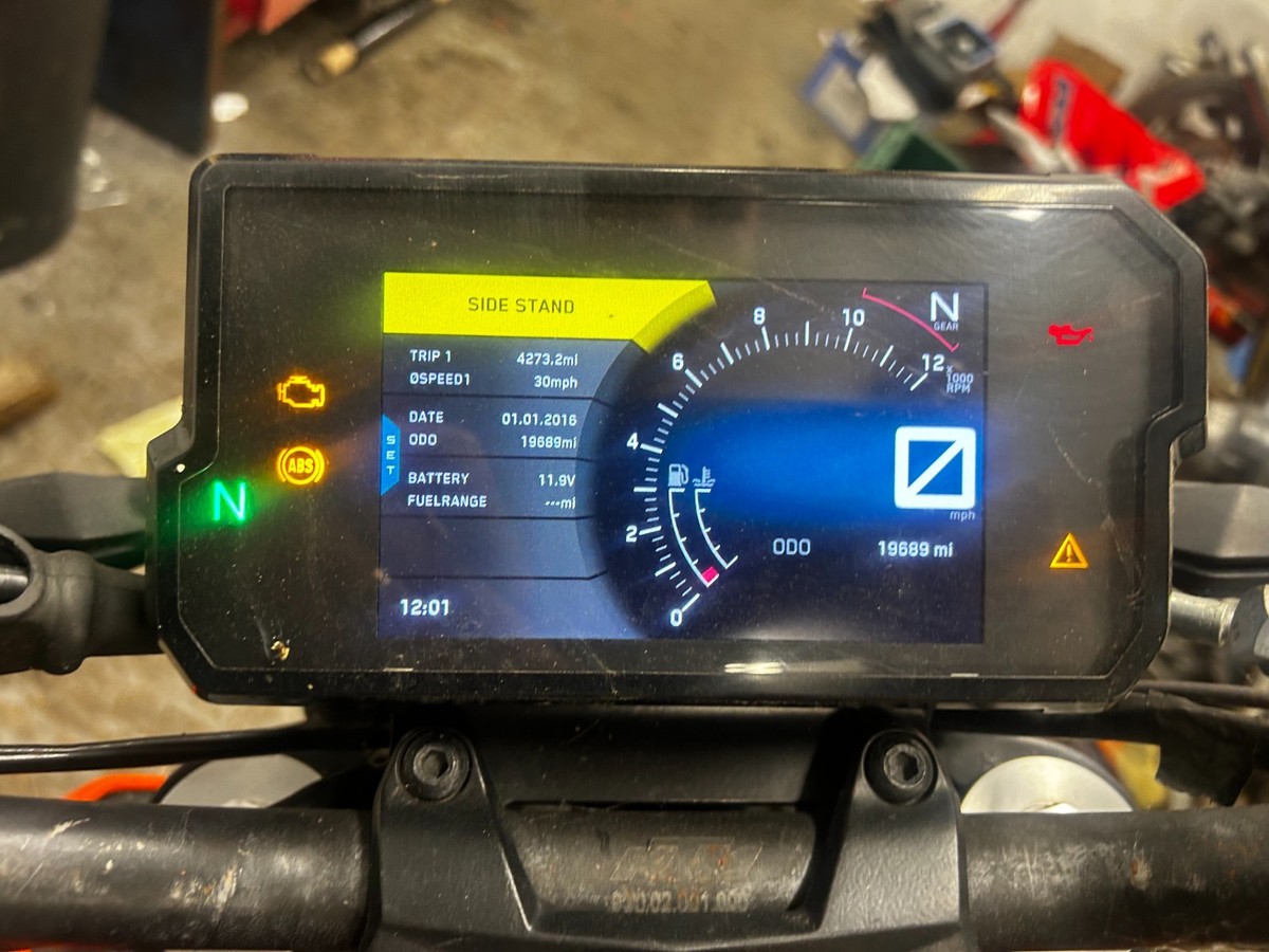 Ktm Duke 125 Dohc 2017 2018 2019 2020 SPEEDO CLOCKS WITH 19689