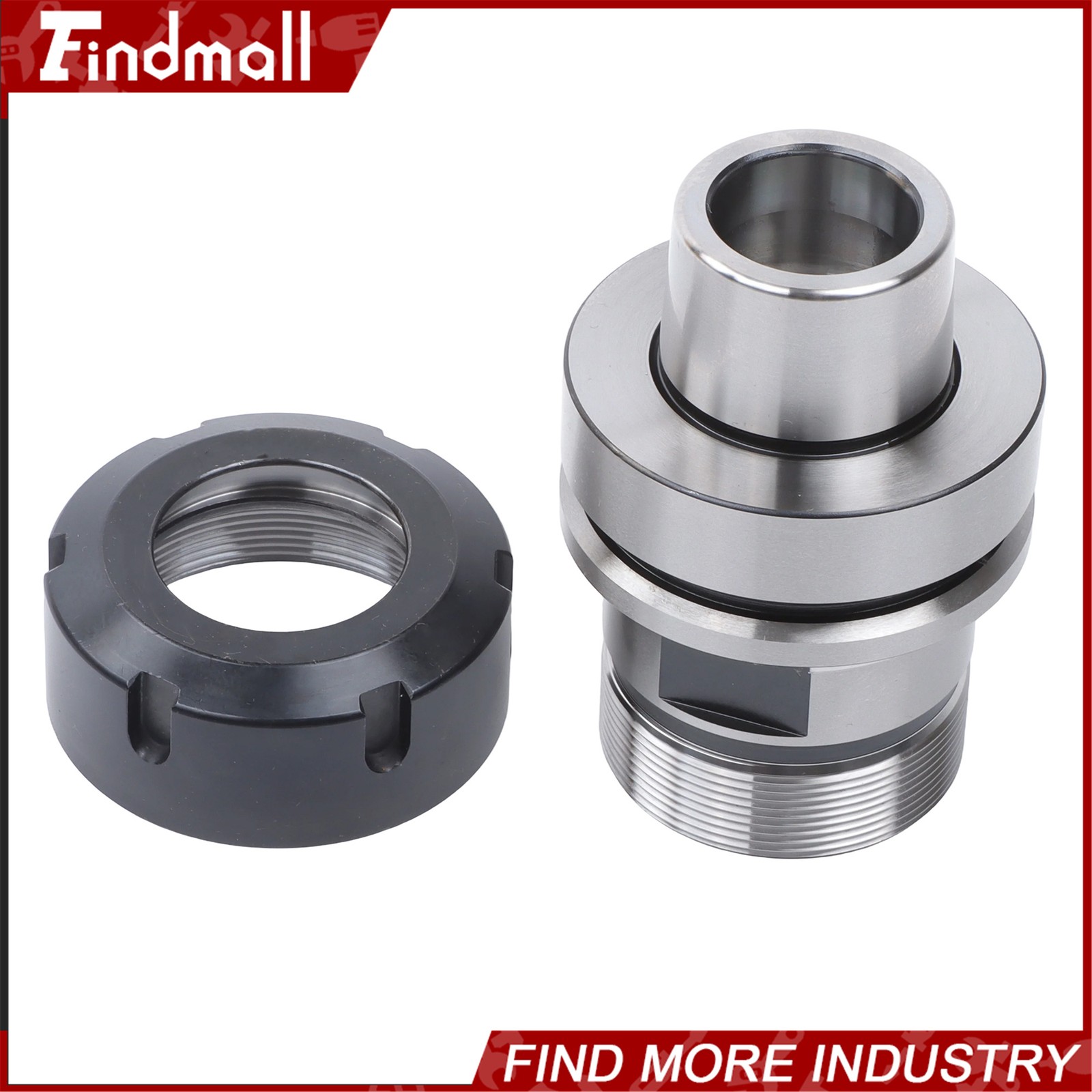 Findmall HSK63F ER40 Collet Chuck 80mm High Speed G2.5 Balanced 30000 RPM thumbnail 10