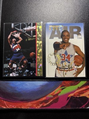 Charles Barkley Ballstreet + Royal Air PROMO Lot Set Bundle Nm Basketball Cards 