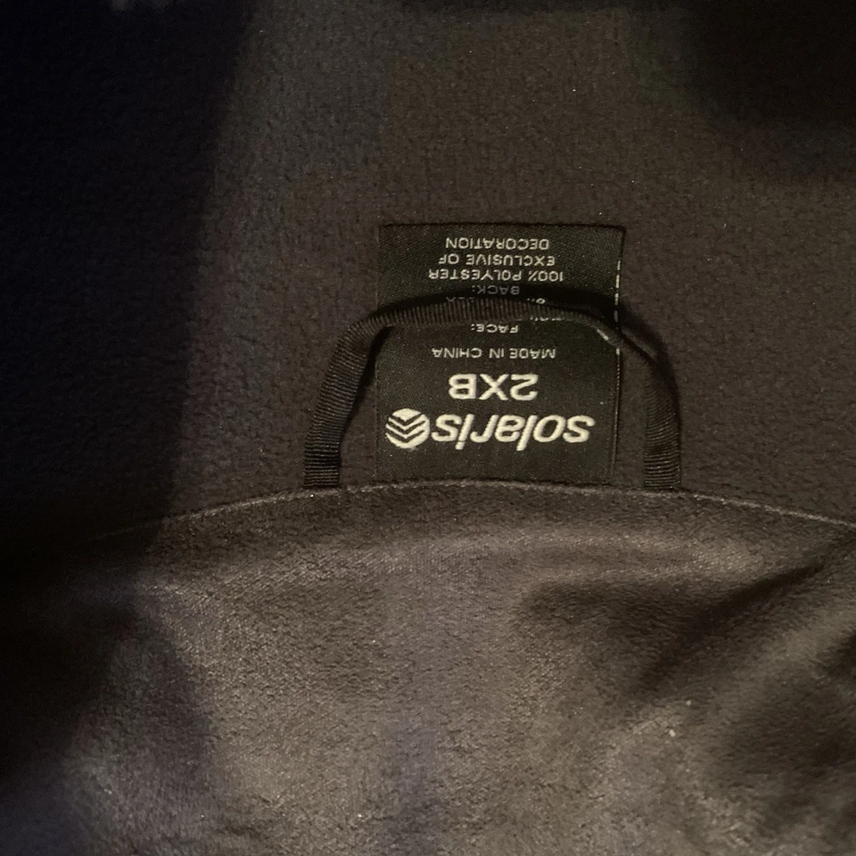 Chaleco Solaris Para Hombres 2XB Big Stone Rendimiento Cómodo Elastizado Prendas Exteriores Cremallera Completa Foto 4 de 4