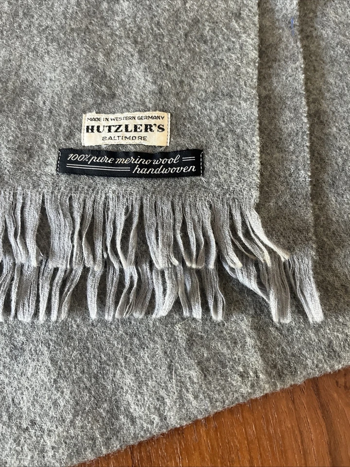 Vintage 40’s 50’s Zephyr Cashmere Wool Scarf Lot 5 Bloomingdale’s  Jeager Cisco - Image 2 of 4