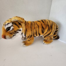 Bengal Tiger Cub Plush Vintage Burton 17" Stuffed Animal