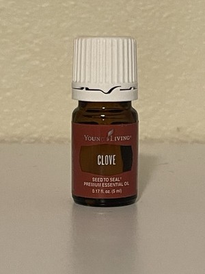 Young Living Essential Oils Clove Essential Oil 5 ml Aromatherapy Glass Bottle