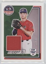 2022 USA Baseball Stars & Stripes Materials Gold 88/99 Christian Rodriguez 0p0