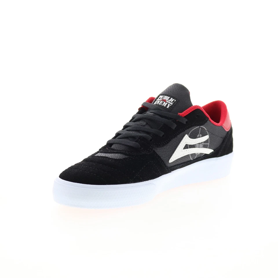 Zapatillas deportivas de skate negras Lakai Cambridge Public Enemy MS4240252A00 para hombre 6 Foto 4 de 4