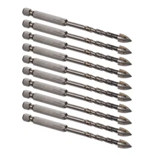 20pcs Masonry Drill Bit Set - [ 7mm ] Concrete Drill Bit Set for Brick/ Glass