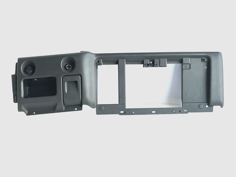 1999 - 2007 雪佛兰 GMC GMT800 下手套盒面板装饰灰色/非常深的锡纸 — 第 2/4 张图片