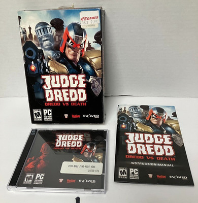 Judge Dredd : Dredd vs Death - PC CD/ROM - 2003 Rebellion