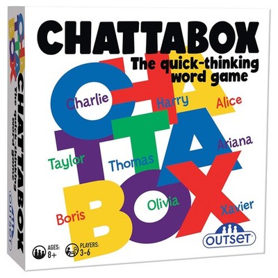 Cheatwell Chattabox Namensspiel Familie Party Spaß Geschenkidee ab 8+