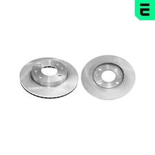 2x OPTIMAL Disque de frein Avant pour HYUNDAI MATRIX (FC) ELANTRA (XD) 257mm