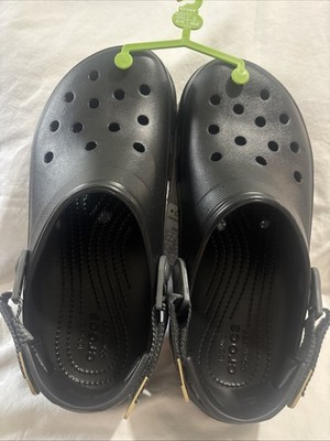 Crocs x  All Terrain Clog Black Iconic Comfort Men s 9 Women s 11 Brand New Tags