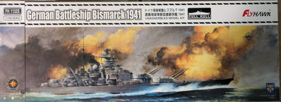 Flyhawk FH1132S 1/700 German Battleship Bismarck 1941 Deluxe Edition