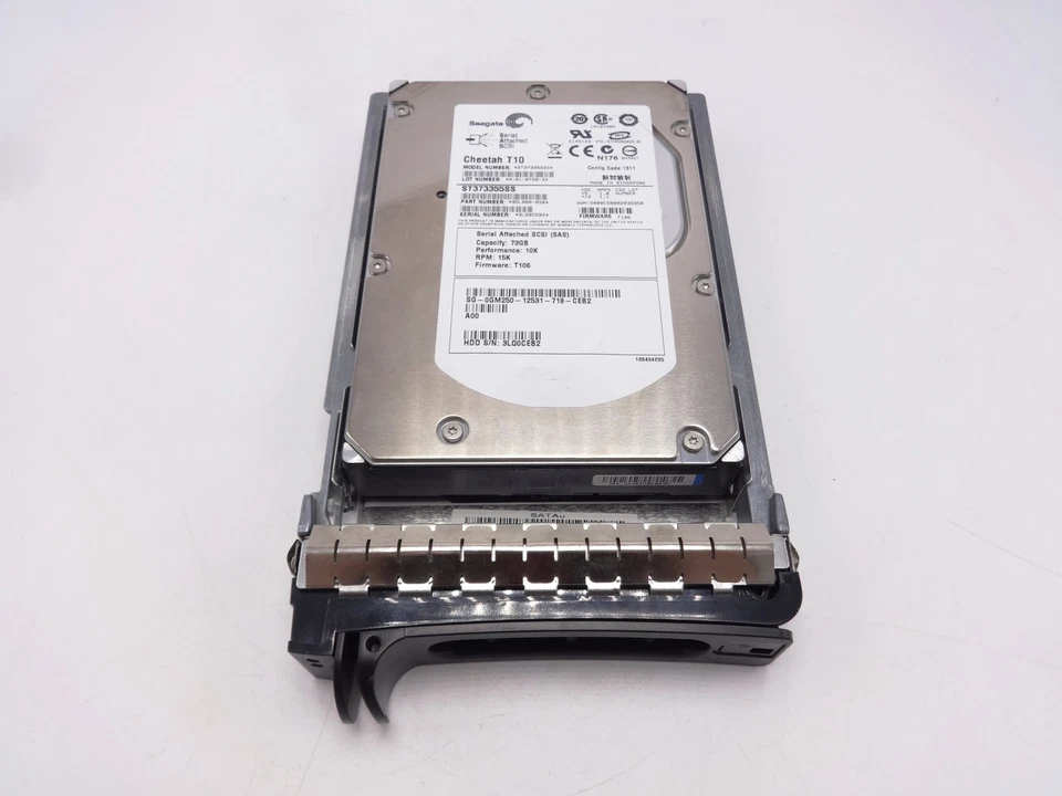 Dell GM250 73GB 15k SAS 3.5 10K Performance ST373355SS 9DL066-050 SG-0GM250 - Image 2 of 3