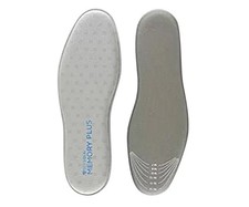 Sof Sole Memory Plus Womens Insoles Size 5-11, Color: Grey