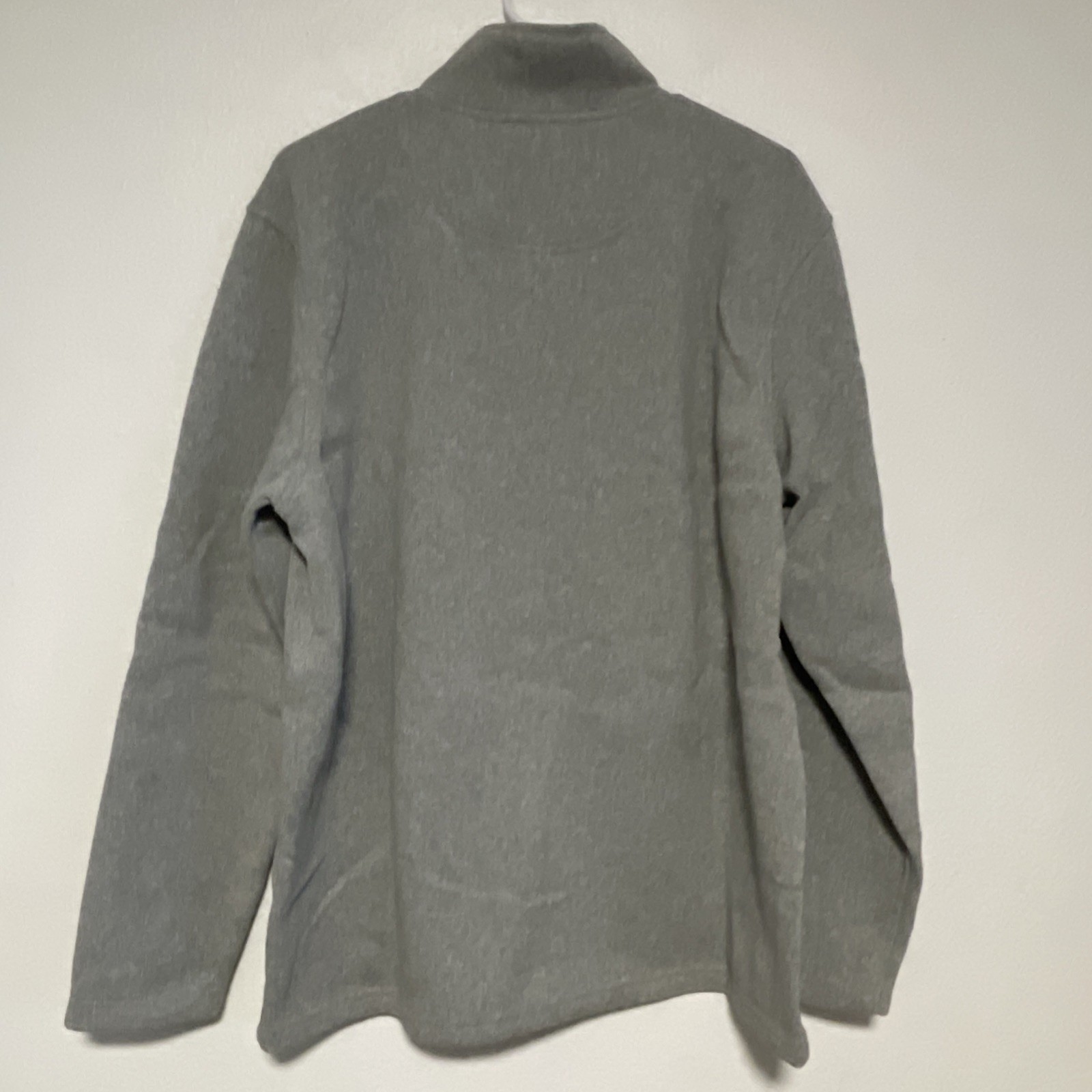 L. L. Bean Polyester 3 Button Pullover Size Large… - image 3