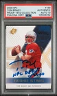2000 SPX NNO PROOF #130 TOM BRADY ROOKIE PSA AUTH DNA NFL DEBUT AUTO 10