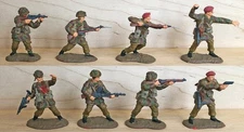 Conte Collectibles - PRO PAINTED WWII British Paratroops #1 - 8 in 8 poses 54mm