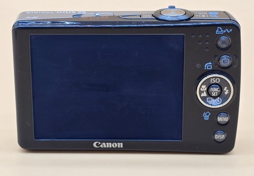 Canon Digital Camera IXUS 75 7.1MP Silver. No Charger. Minor Pixel Damage. - Picture 4 of 11