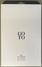 GoTo Tempered Glass Screen Protector TCL Tab 8 LE Cell Phone,Easy Install Tray