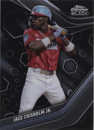 JAZZ CHISHOLM JR. ROOKIE CARD Miami Marlins Baseball RARE TOPPS