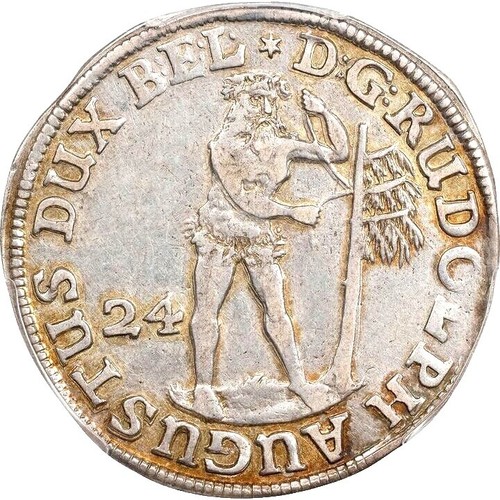1909 China Kiau Chau. German 5 Cents PCGS AU 53 Coin Qing Dao