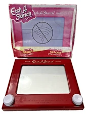 Etch A Sketch 2016 Magic Screen Spin Master Classic Toy Works!