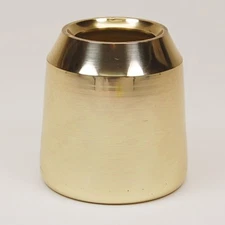 Brass CANDLE FOLLOWERS- Multiple sizes & quantities. WAX SAVER, TOPPERS, BURNERS
