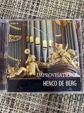 improvisations HENCO DE BERG CD