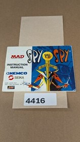 Spy Vs Spy - Nintendo NES- Manual Only **NO GAME!