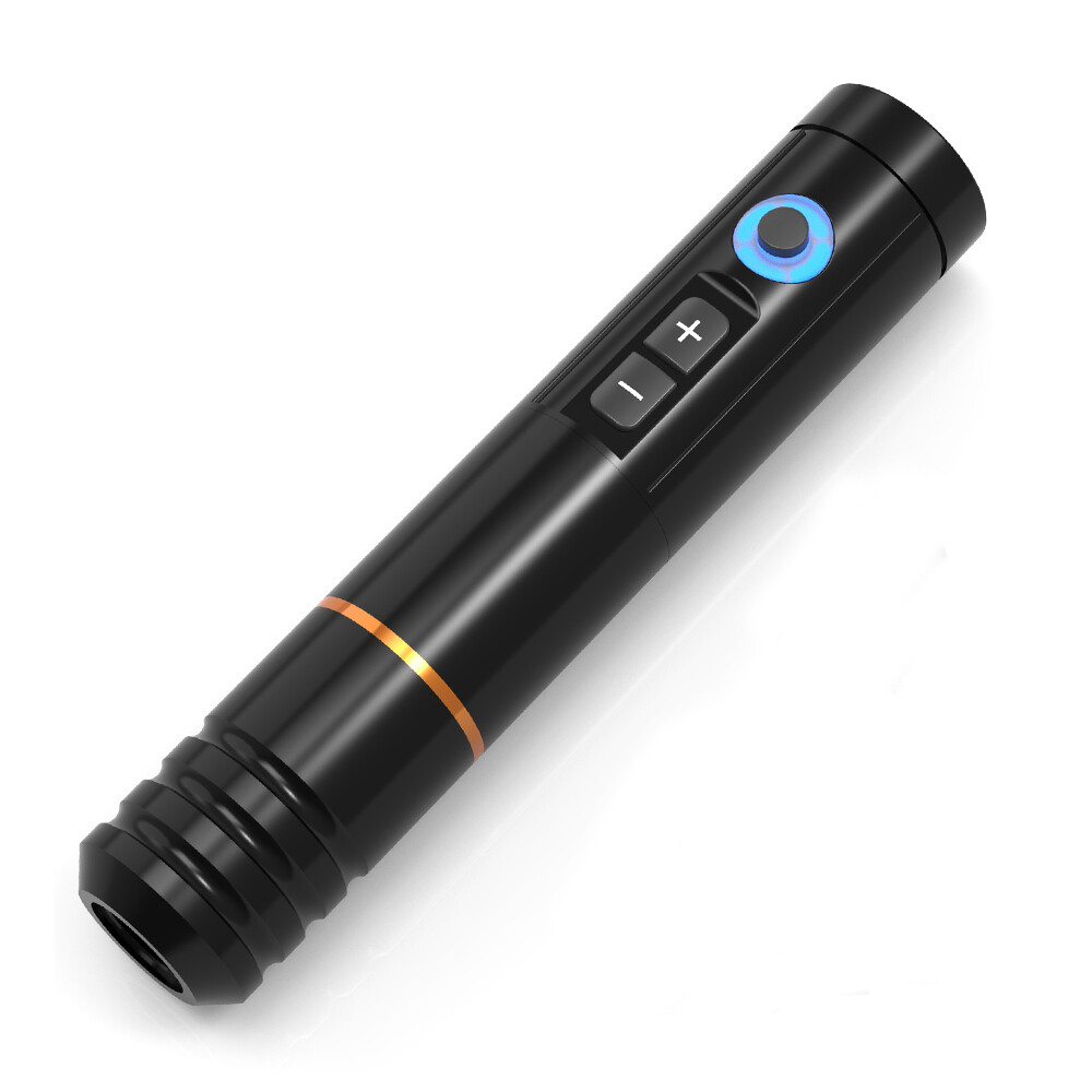 Máquina de bolígrafos de tatuaje inalámbrica potente motor sin núcleo batería de litio recargable