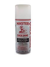 Master Quick Shine 10 oz can w/Lanolin - Shoe Shine -Boot Shine - Leather Belts