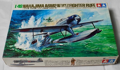 NIB MODEL KIT 1/48 NAKAJIMA A6M2 type 2 float plane FIGHTER (RUFE) BY TAMIYA