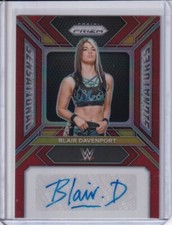 BLAIR DAVENPORT - 2024 Panini Prizm WWE - Sensational Signatures Red /99 #SS-BDA