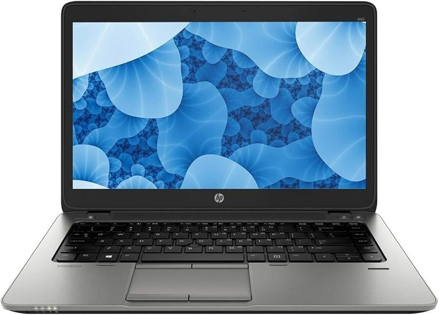 HP EliteBook 840 G1 Laptop 14'' i5-4300U 12GBRAM 256GBSSD+32GBSSD DP VGA Black B - image 1 of 4