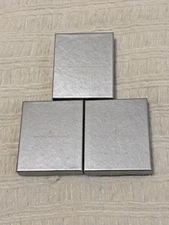 Vintage Wallace Silversmiths Heart-Shaped Pewter Photo Frames Christmas Ornament