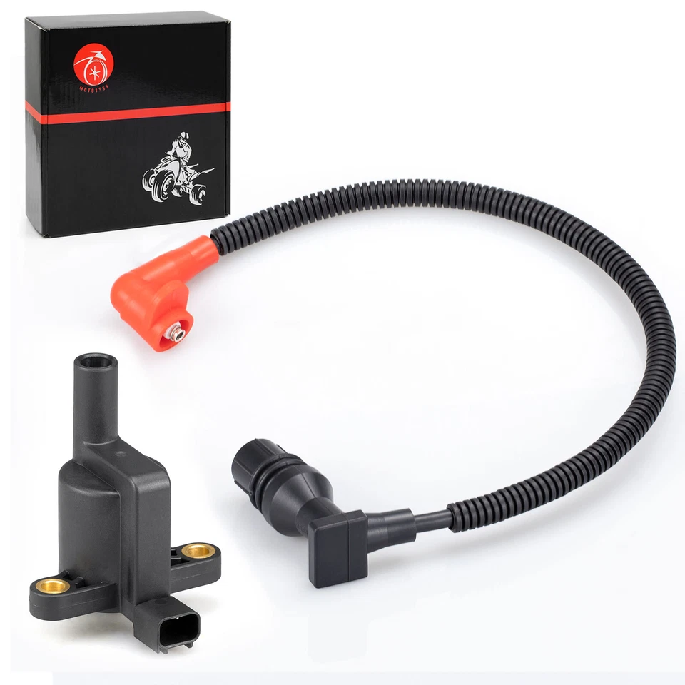 Ignition coil w/Wire Cap for Polaris Sportsman 450 HO 17-23 Ranger 500 2017-2022 - Image 4 of 4